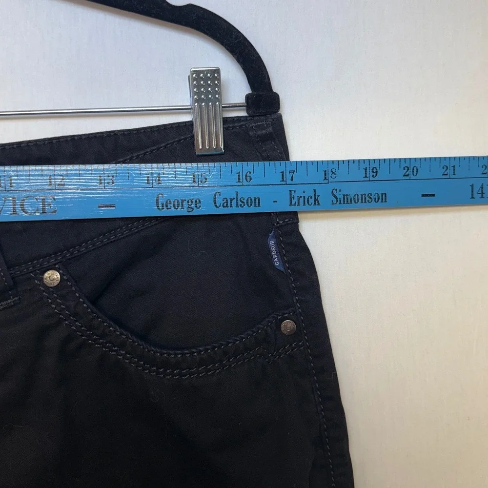 Atelier Gardeur Nevio 2 Regular Fit Mens Pants Black Size 35/28 Cotton Blend